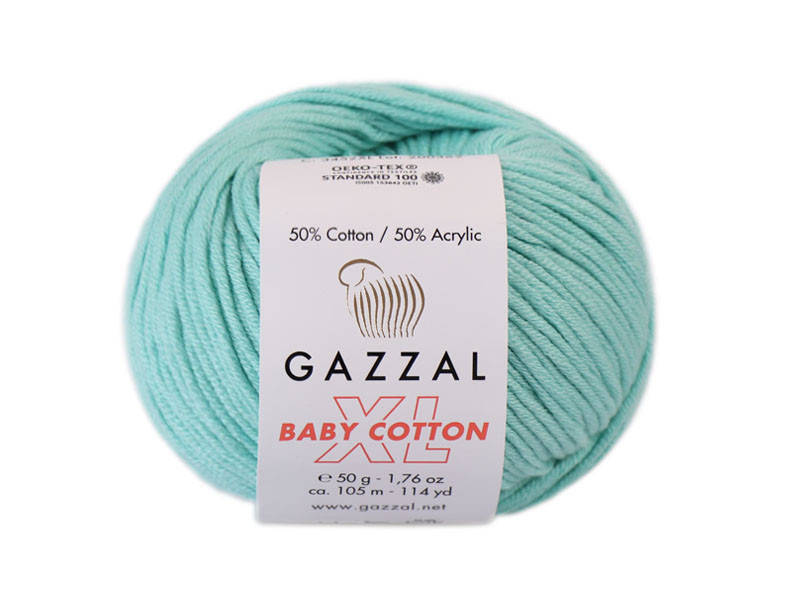 

Gazzal XL Baby Cotton, Мята №3452