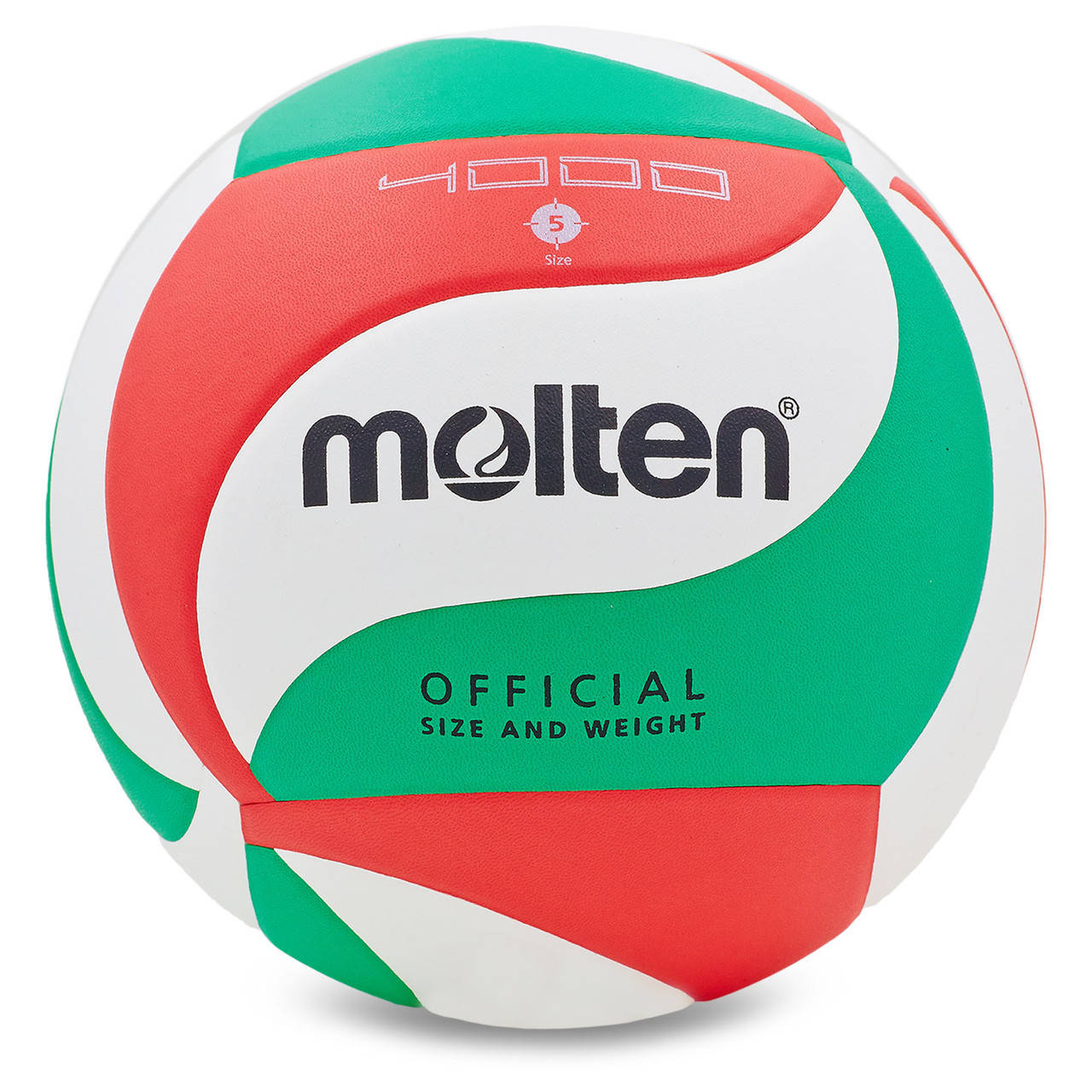 

Мяч волейбольный MOLTEN V5M4000 №5 PU клееный