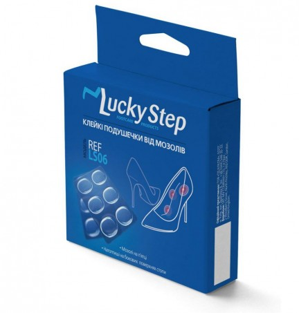 

Клейкие подушечки от мозолей - Алком Lucky Step LS06