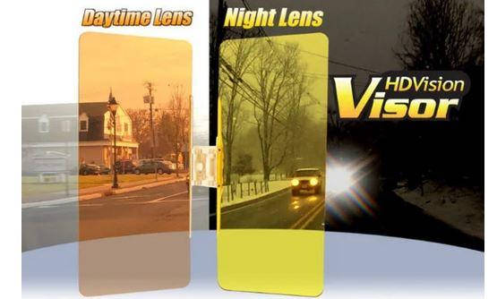 

Антибликовый козырек для автомобиля HD Vision