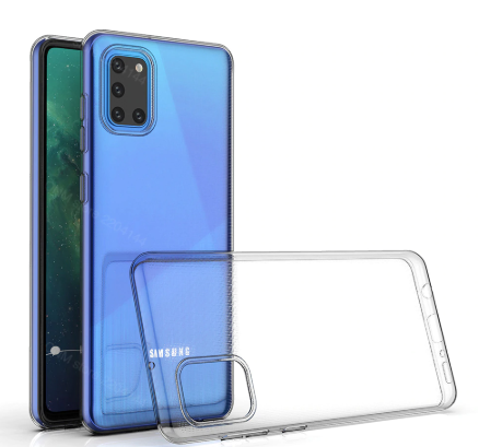 

Чехол для Samsung Galaxy A31 A315F силиконовый прозрачный ультратонкий (самсунг а31)