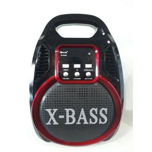 

Колонка комбик Bluetooth mp3 радиомикрофон пульт цветомузыка Golon RX-820 BT