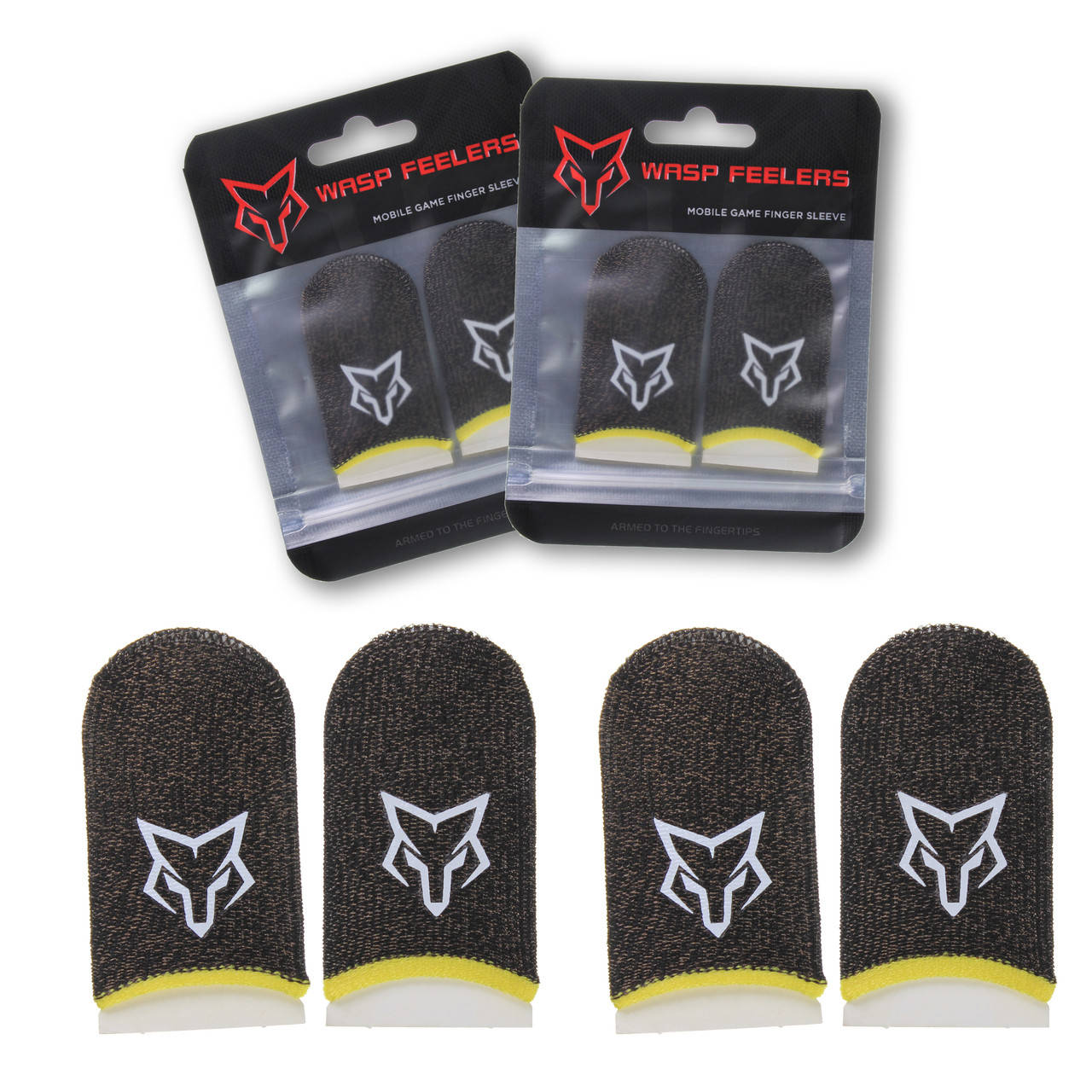 

Игровые напальчники комплект 2 пары для пабга игры на телефоне пубг pubg mobile Sarafox Wasp Feelers v2