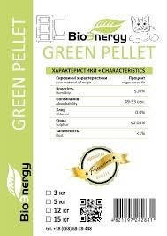 

BioЭnergy Green Pellet древесный наполнитель 12кг