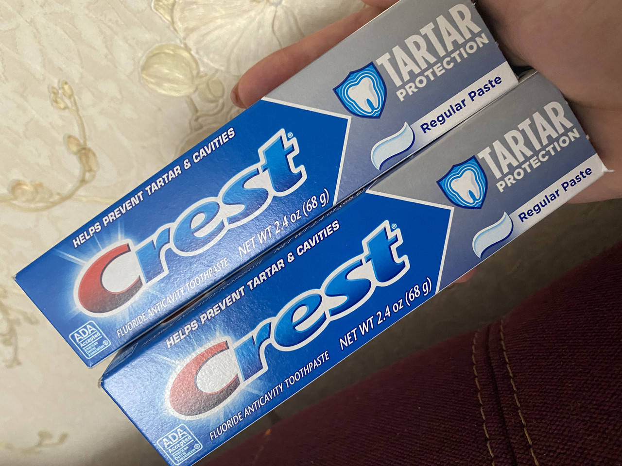 

Зубна паста - Crest tartar від зубного каменю США