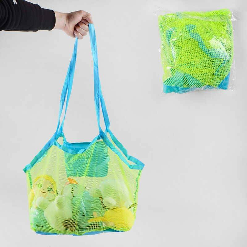 

Сумка пляжная С 50761 (200) материал сетка, в кульке