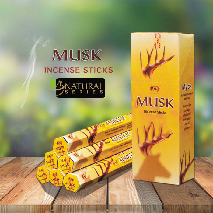 

Аромапалочки благовония для дома MUSK (шестигранник) Муск