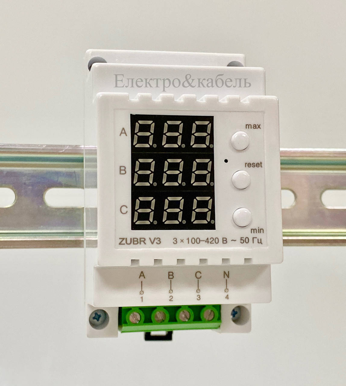 

Трёхфазный вольтметр ZUBR V3