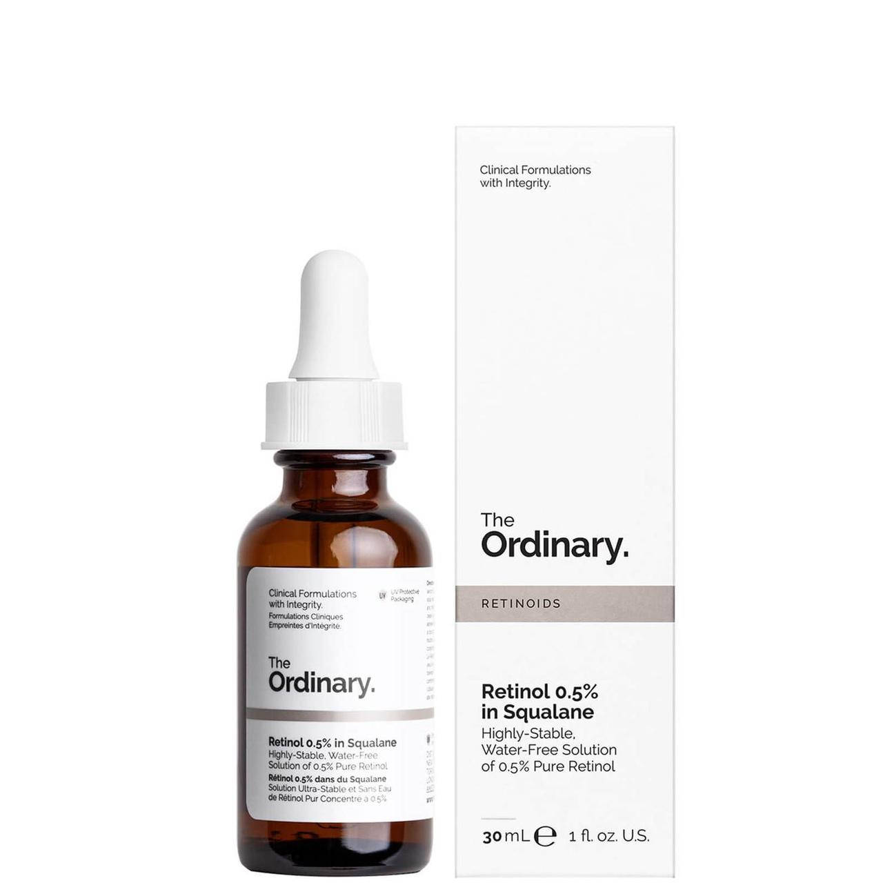 

Сыворотка The Ordinary Retinol 0.5% in Squalane Ретинов в сквалане