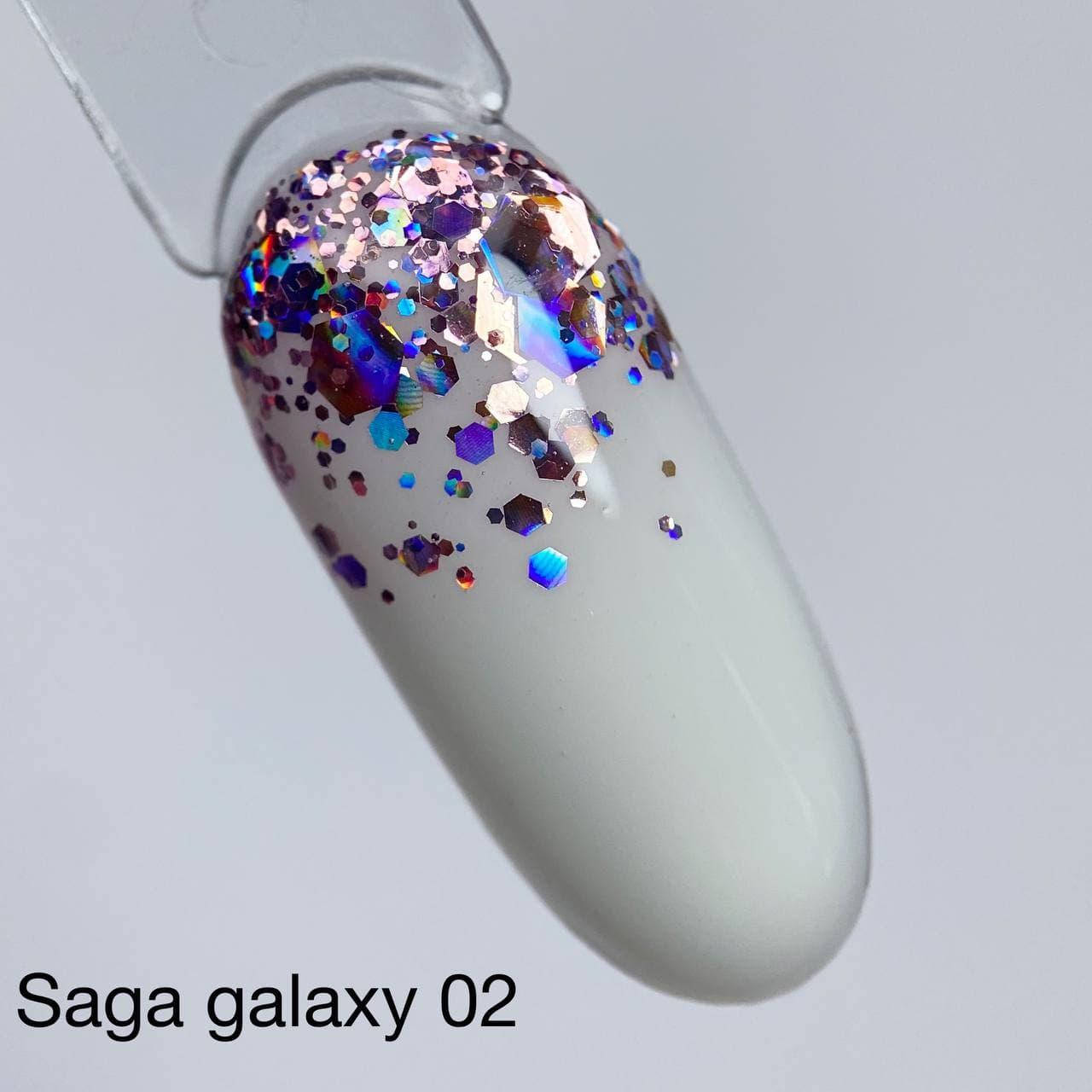 

Glitter Gel (Глиттер гель) от Saga Galaxy №02