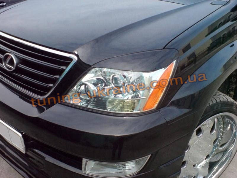 

Реснички на фары Lexus GX-470 2002-09