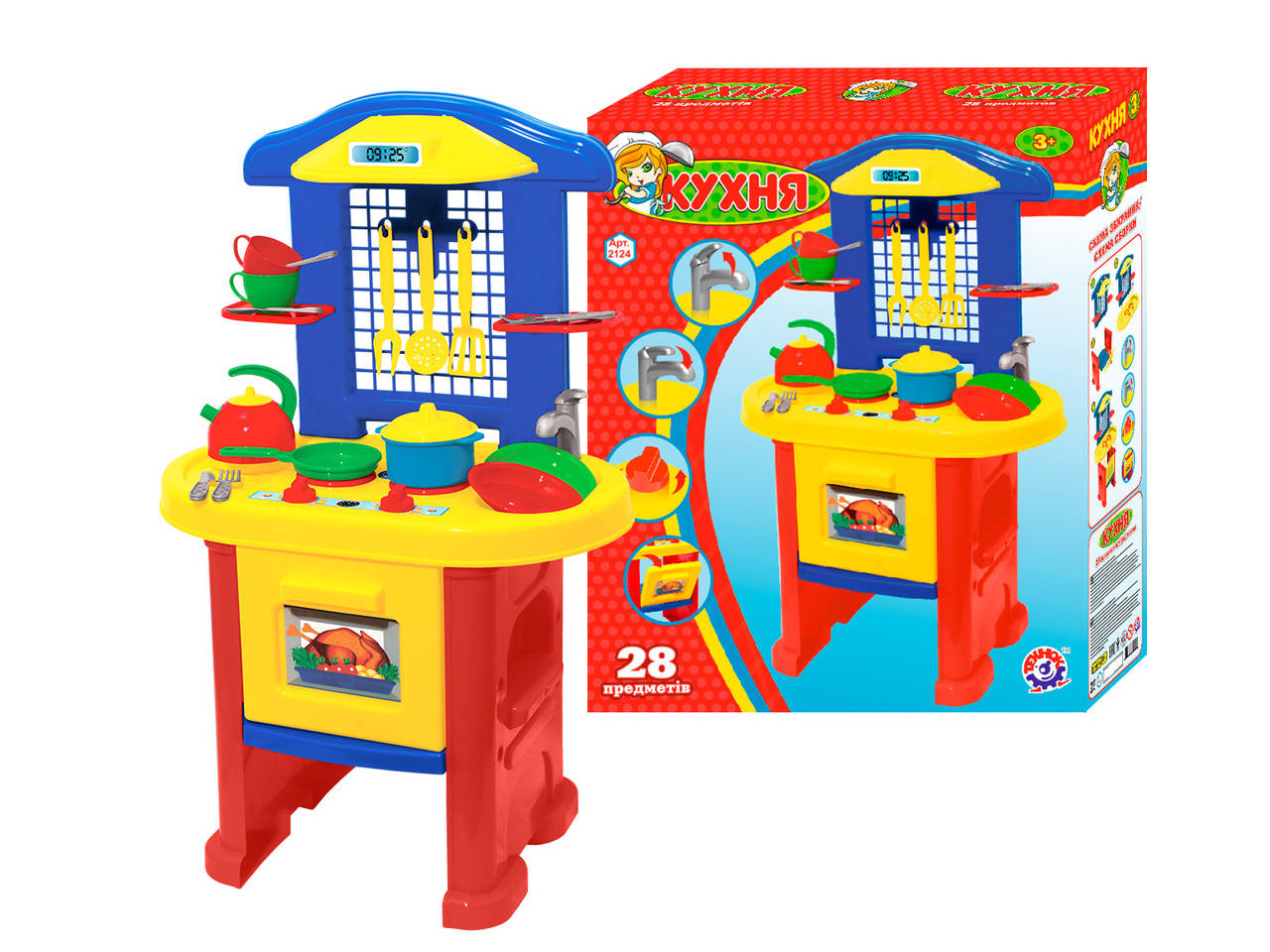

Игровой набор детская Кухня 3 ТехноК 2124