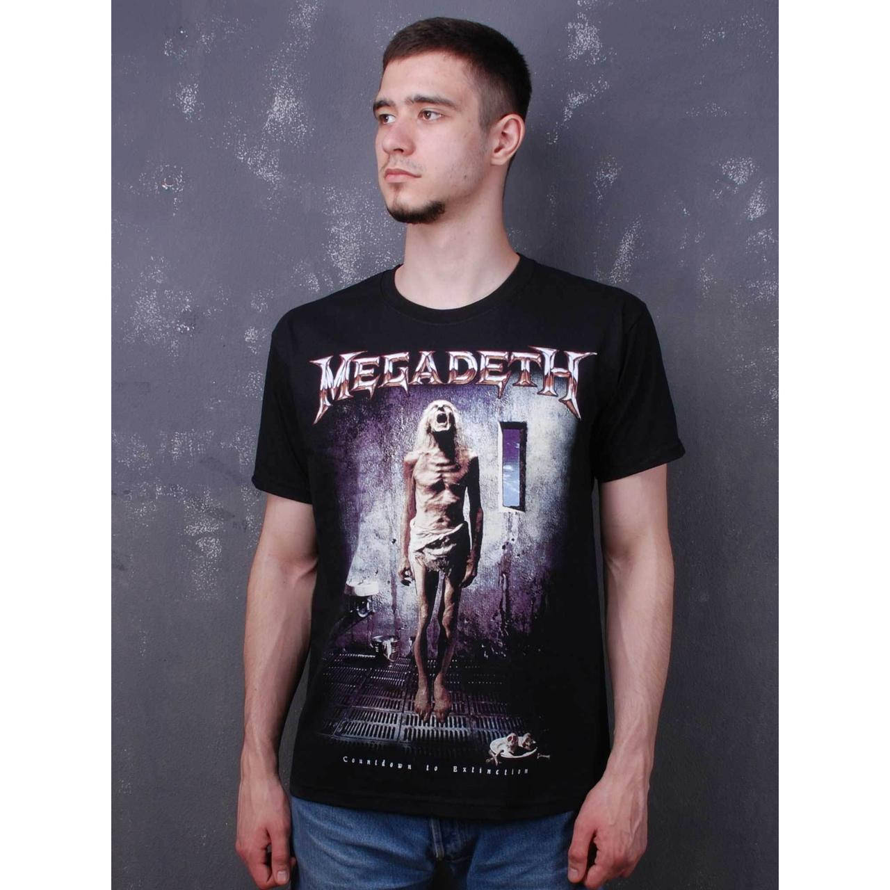 

Футболка мужская Megadeth - Countdown To Extinction чёрная, Размер M