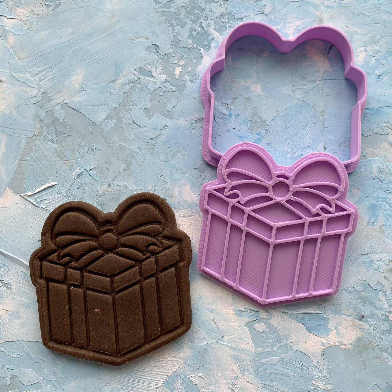 

Вирубка для пряників "Подарунок #3" / Формочка - вырубка для пряников "Подарок #3"