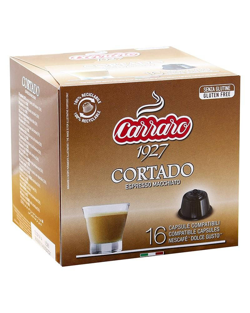 

Кофе в капсулах Carraro Cortado DOLCE GUSTO, 16 шт