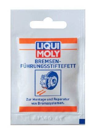 

Смазка для монтажа и ремонта тормозных систем LIQUI MOLY Bremsenführungsstiftefett 5 мл (39022)