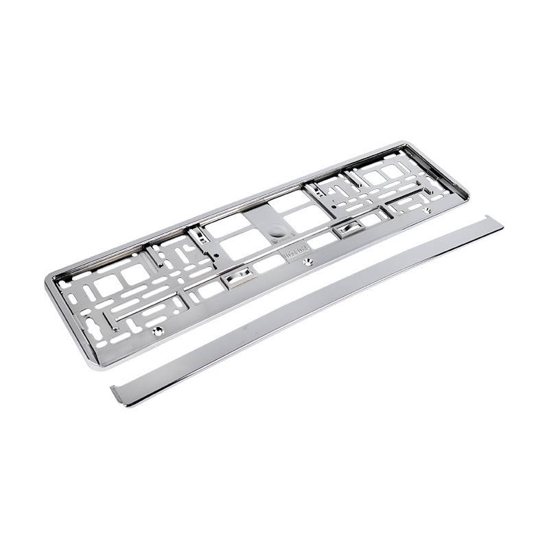 

Рамка для номерного знака Elegant EL 100 587 пластик, цвет хром, глянец