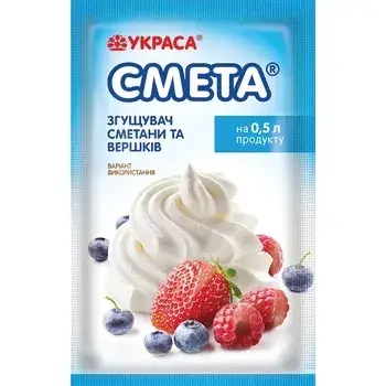 

Загуститель сливок, сметаны "СМЕТА"