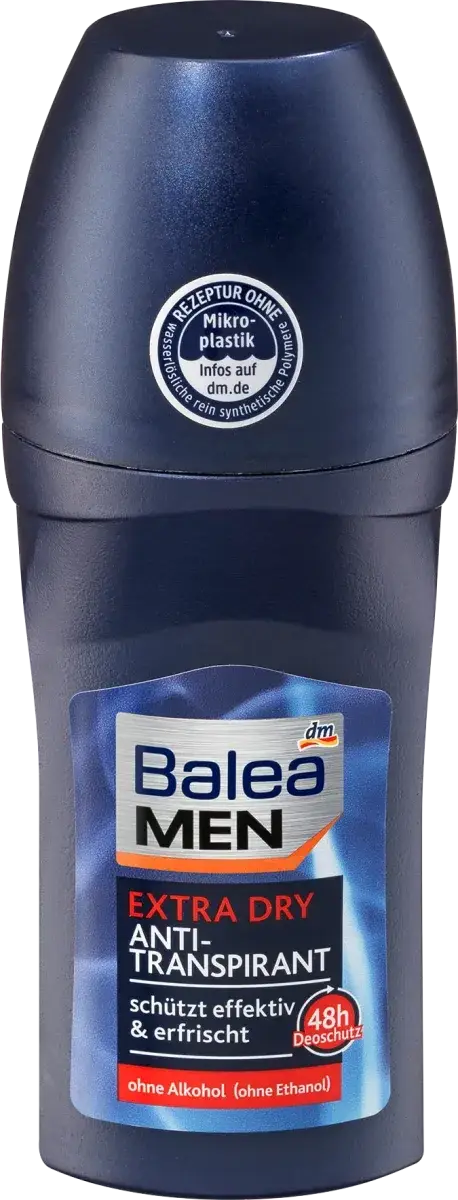 

Роликовый дезодорант - антиперспирант Balea men Еxtra Dry
