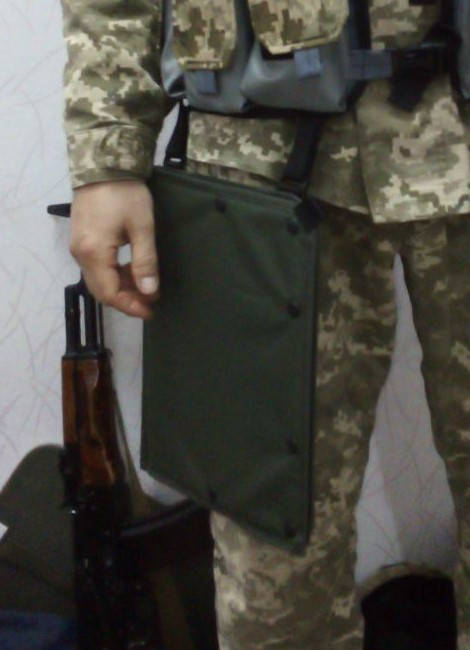 

Планшет офицерский артилерийский, жесткий. Серый.