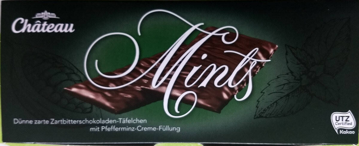 

Шоколад Темный Chateau Mints Шато с Мятной Начинкой 300 г Германия