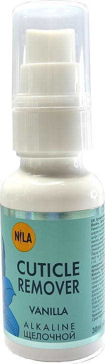 

Ремувер для кутикулы Nila Cuticle remover 30 мл., щелочной, Ваниль