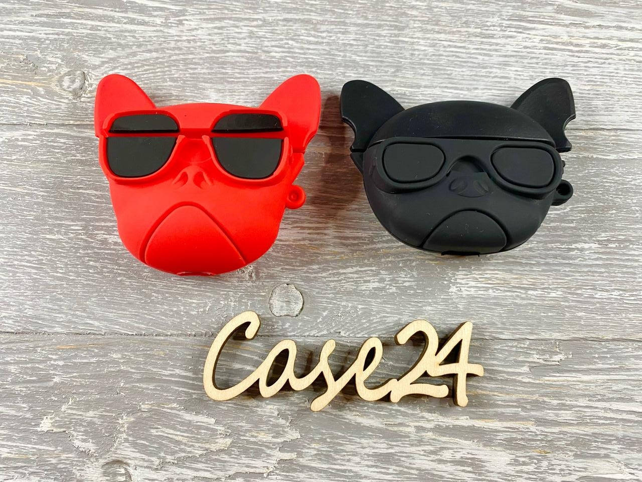 

Чехол Dog in glass на AirPods Pro, Разные цвета