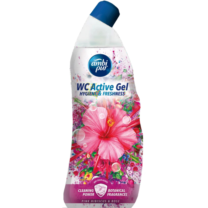 

Гель для туалета Ambi Pur WC Botanical Fragrances Гибикус и роза, 750 мл