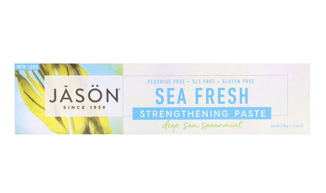 

Зубная паста без фтора Jason Sea Fresh, 170 мл