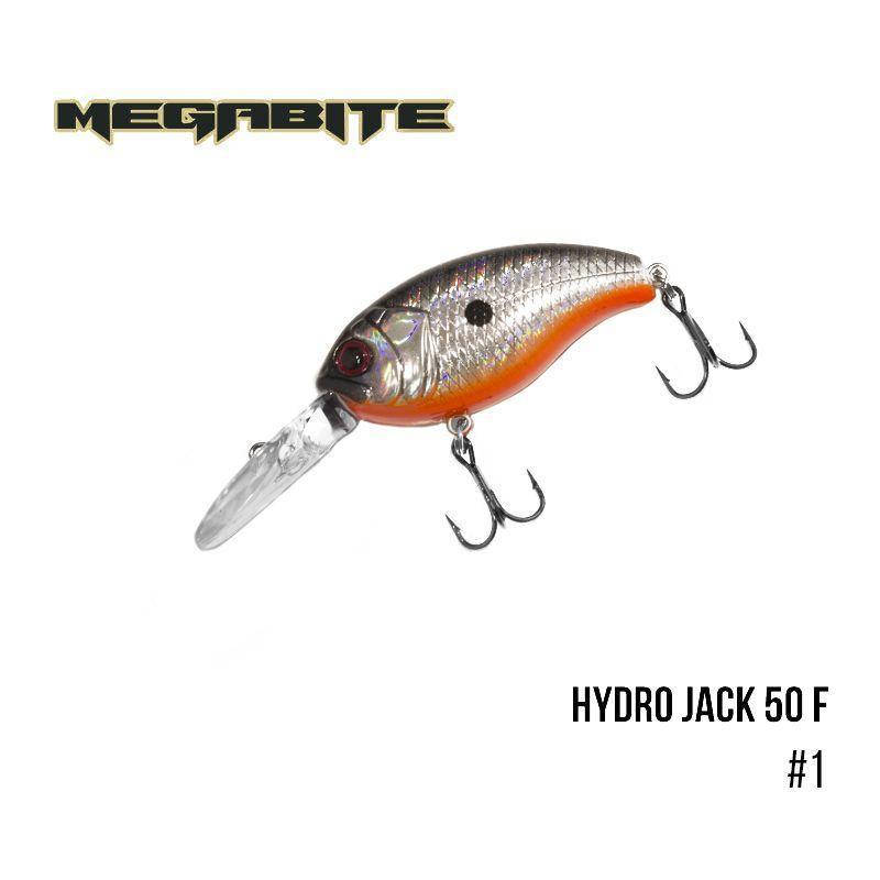 

Воблер Megabite Hydro Jack 50F