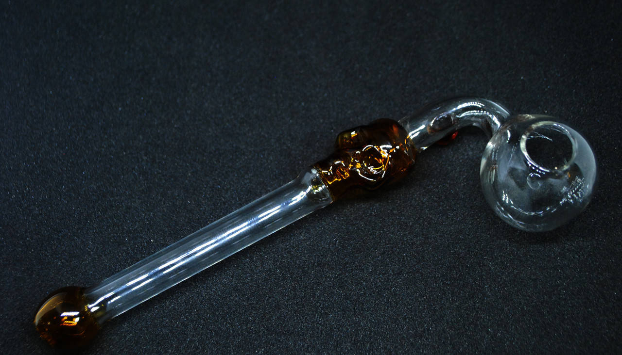 

Стеклянная трубка для курения Oil Death Head