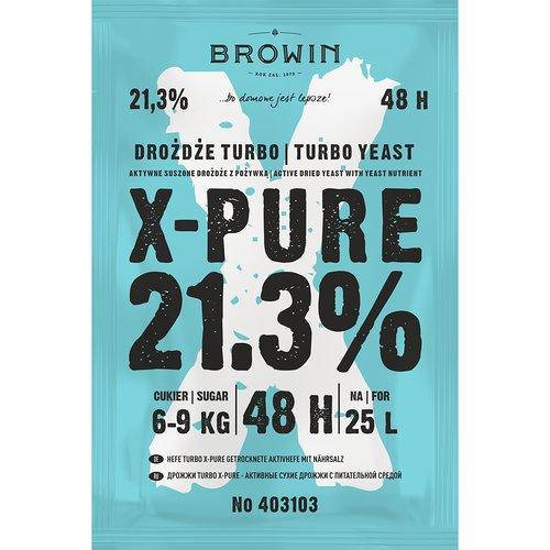 

Browin Turbo X-Pure 48 часов 21,3% сухие дрожжи, 135г
