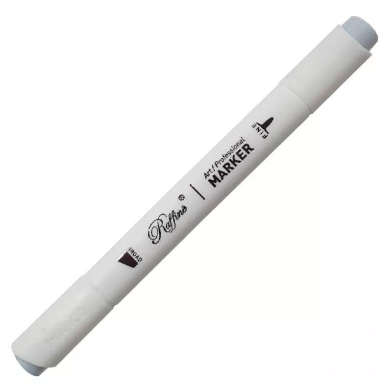 

Скетч маркер двусторонний Marco Raffine Cool grey CG01, 918351, Серый