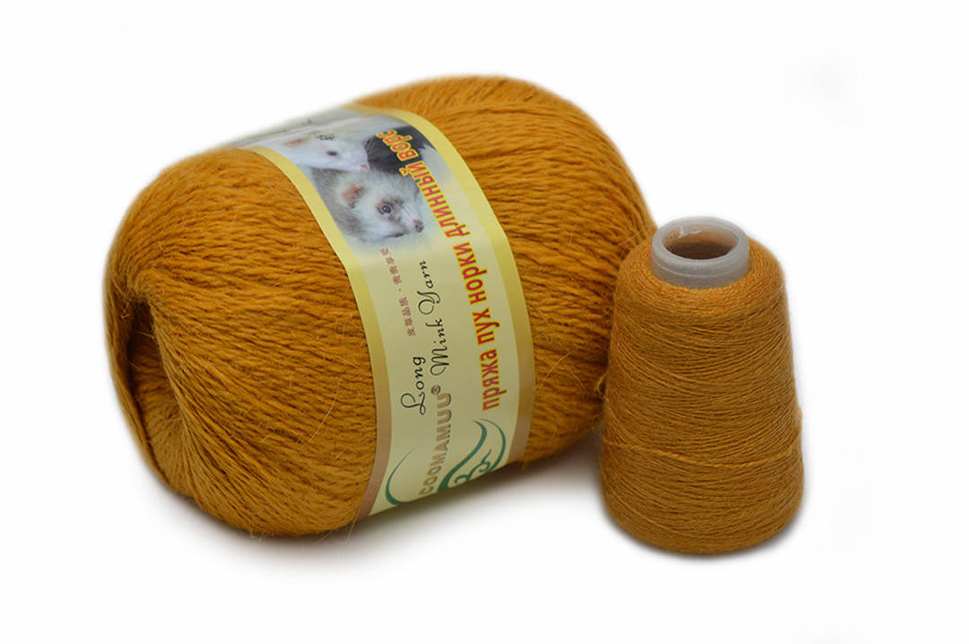 

Пряжа из Норки, Горчица №831, Желтый