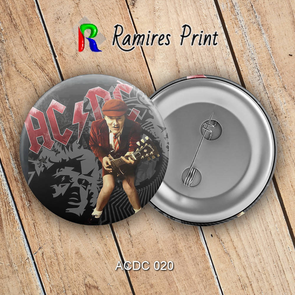 

Значок рок AC/DC 020