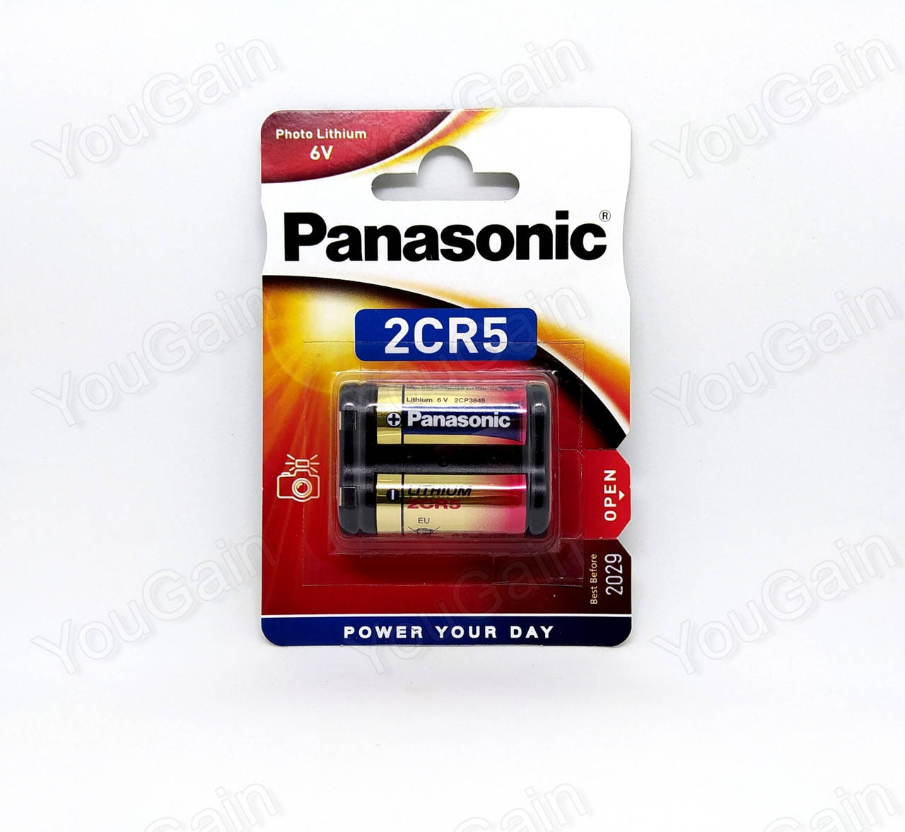 

Батарейка литиевая Panasonic 2CR5 6В