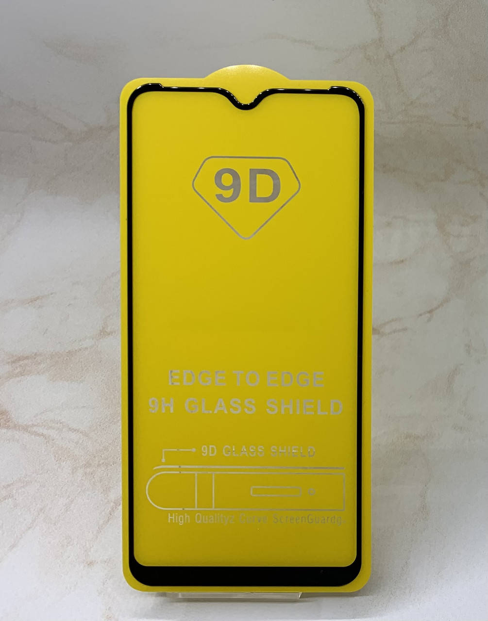 

Защитное стекло для Samsung M20 2019 (M205F) полное покрытие Full Glue полный клей, Черный