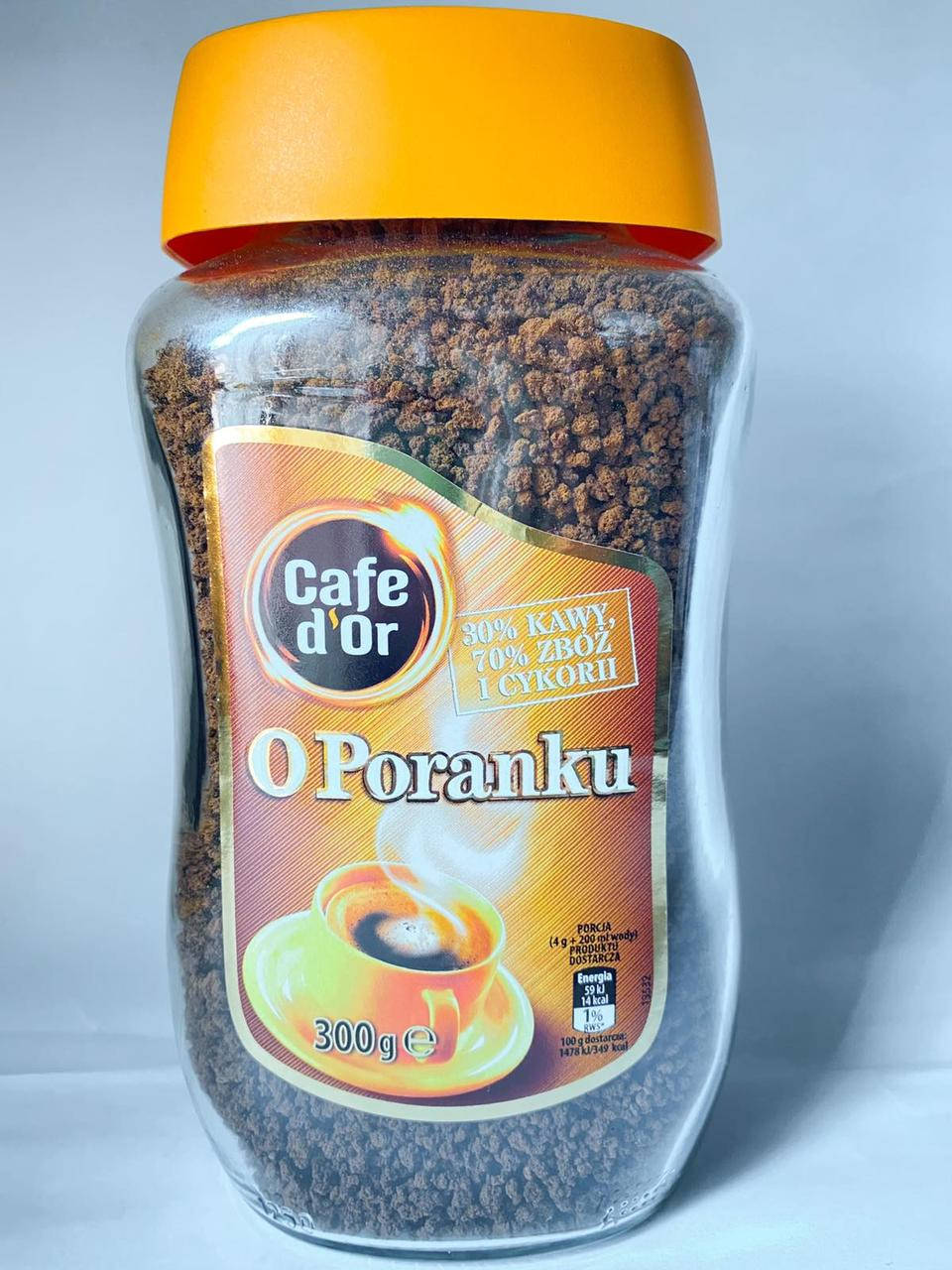 

Кофейный напиток O Poranku Lagodna i Delikatna Cafe D'Or Польша 300 гр