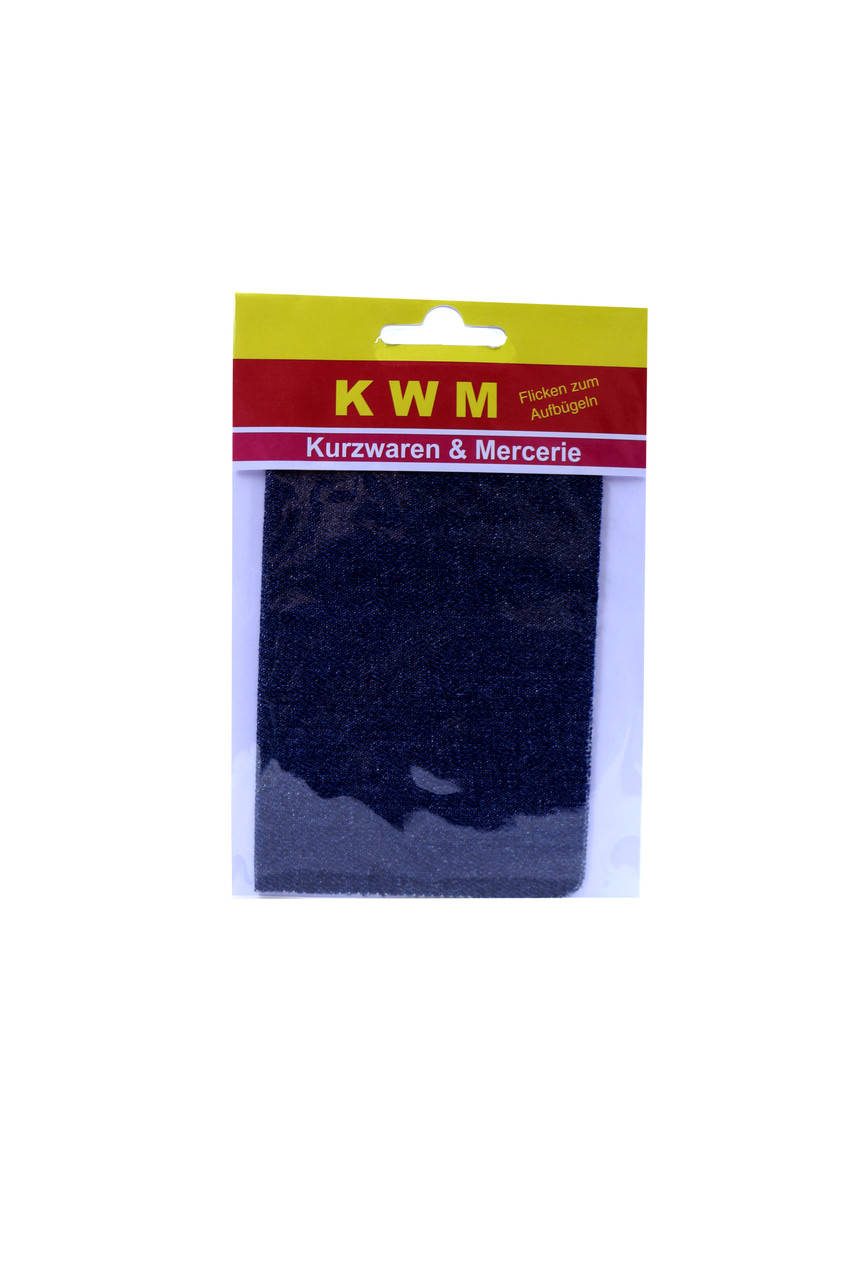 

Аппликация термозаплатка 12,5х17 см KWM - синий K02-110059