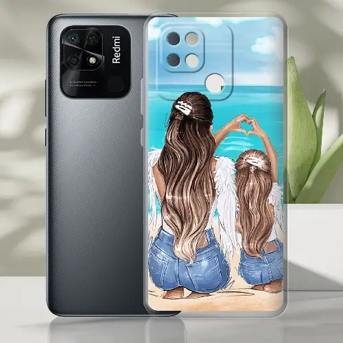

Силиконовый чехол BoxFace Xiaomi Redmi 10C Family Vacation