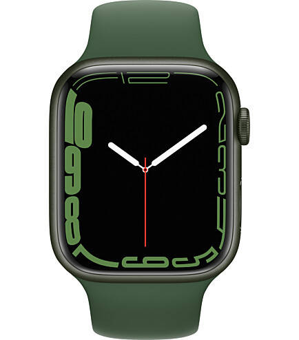 

Apple Watch Series 7 GPS 45mm Green Aluminium Case with Clover Sport Band (MKN73)
