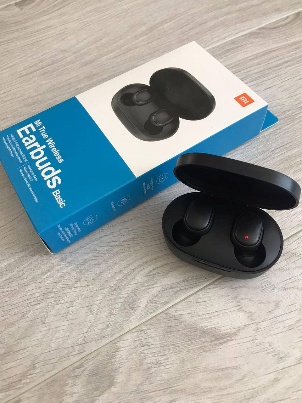 

Бездротові навушники Mi EarBuds Basic сенсорні навушники ксіомі редмі аірдотс, Черный
