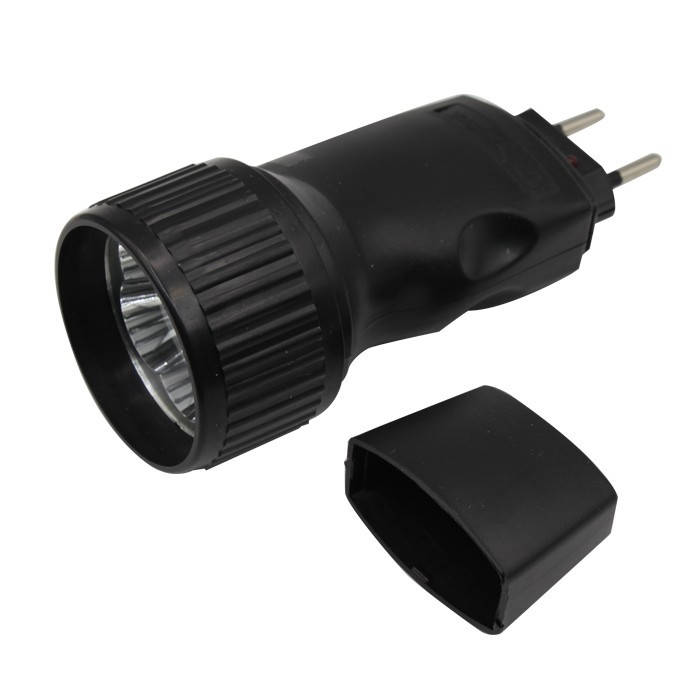 

Ручний LED ліхтарик акумуляторний "Космос", Черный