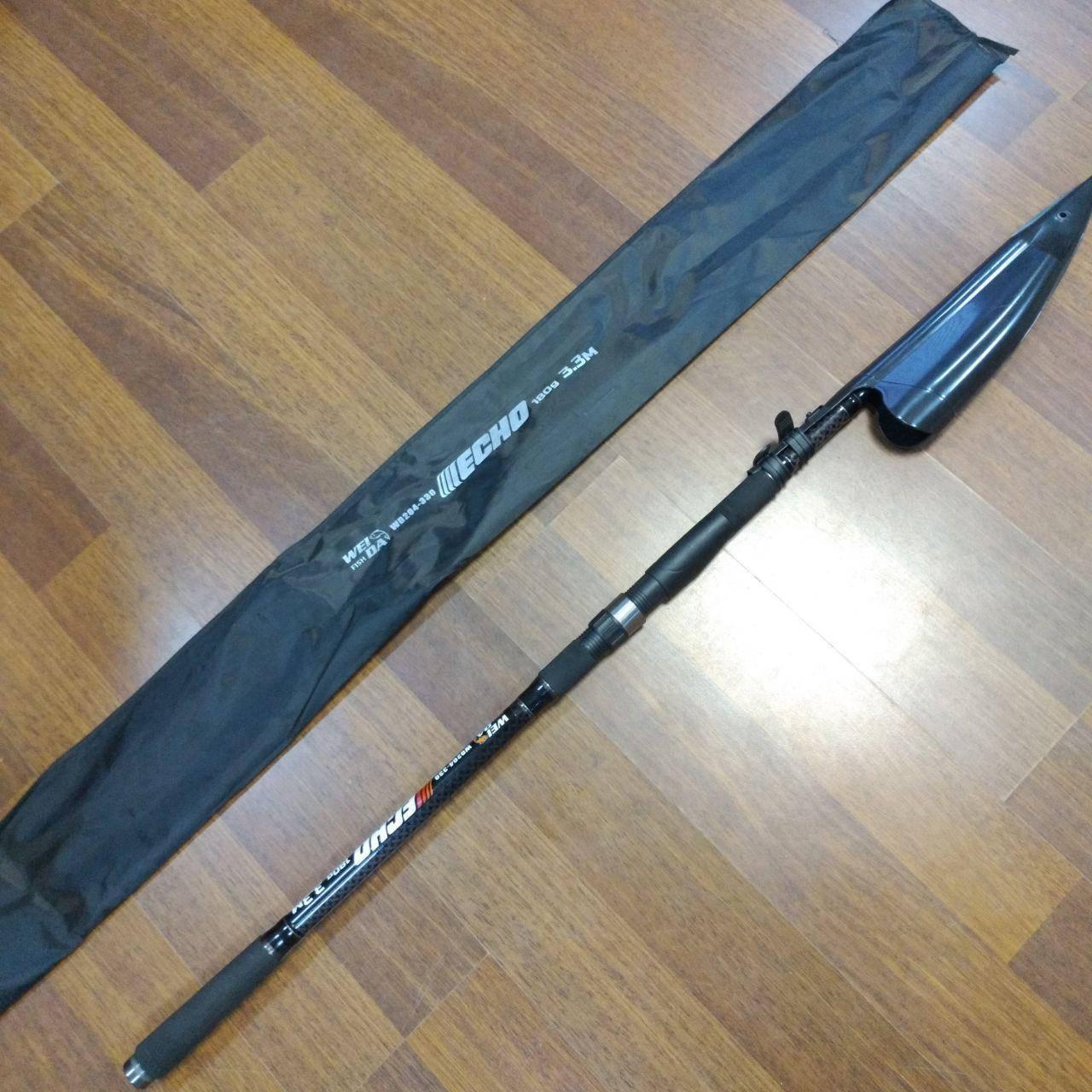 

Спиннинг карповый Weida ECHO 3.6m 180g, Черный