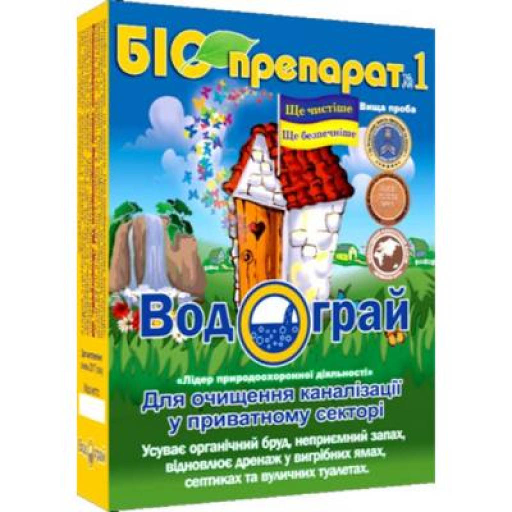

Средство для выгребных ям Водограй Экспресс 75 г (4820213780010)