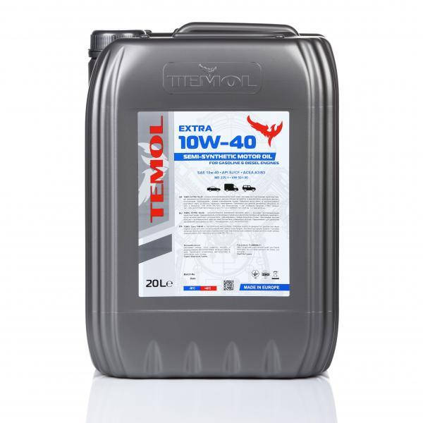 

Моторна олива Temol 10w40 Extra 20л