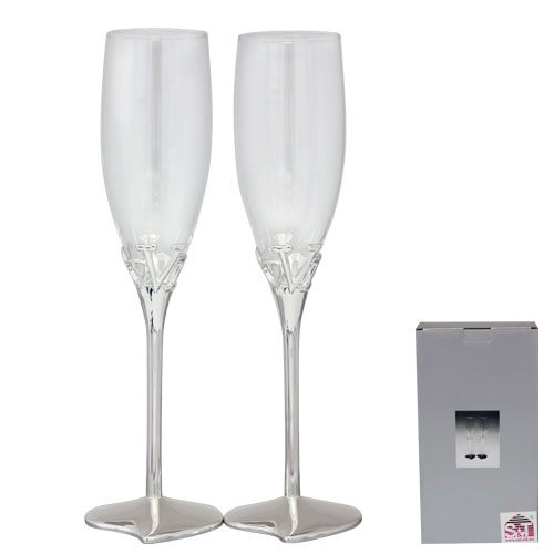 

Набор бокалов для шамп. Любовь 2*220мл