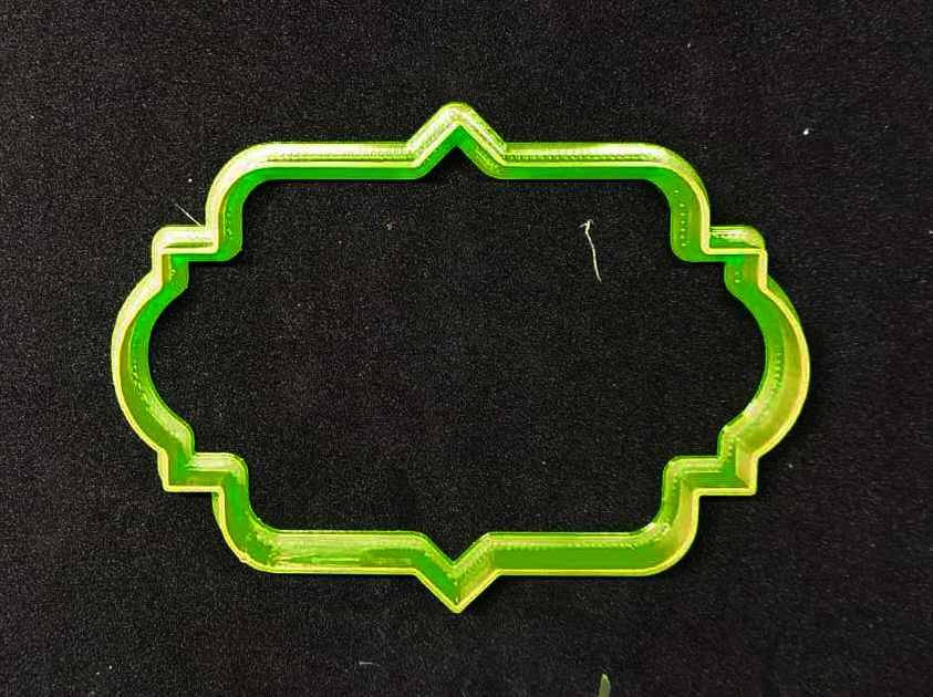 

Вирубка для пряника пластикова Рамка