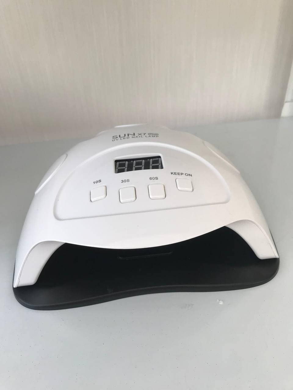 

УЦЕНКА !!! ЛАМПА ДЛЯ СУШКИ НОГТЕЙ SUN X7 PLUS НА 90 ВТ.