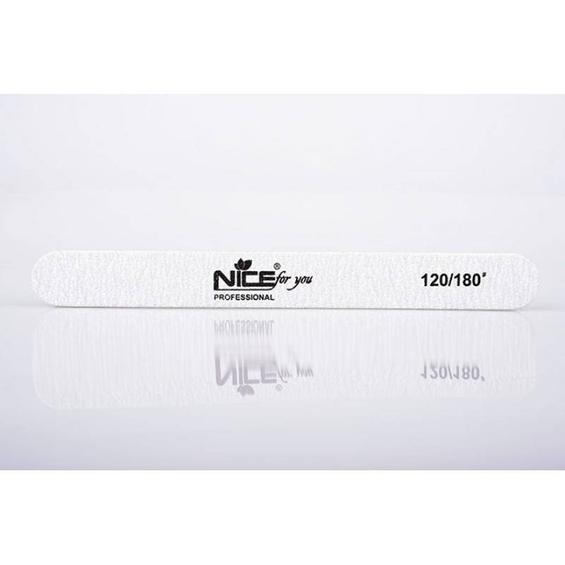

Пилка Nice for you прямая узкая 120/180
